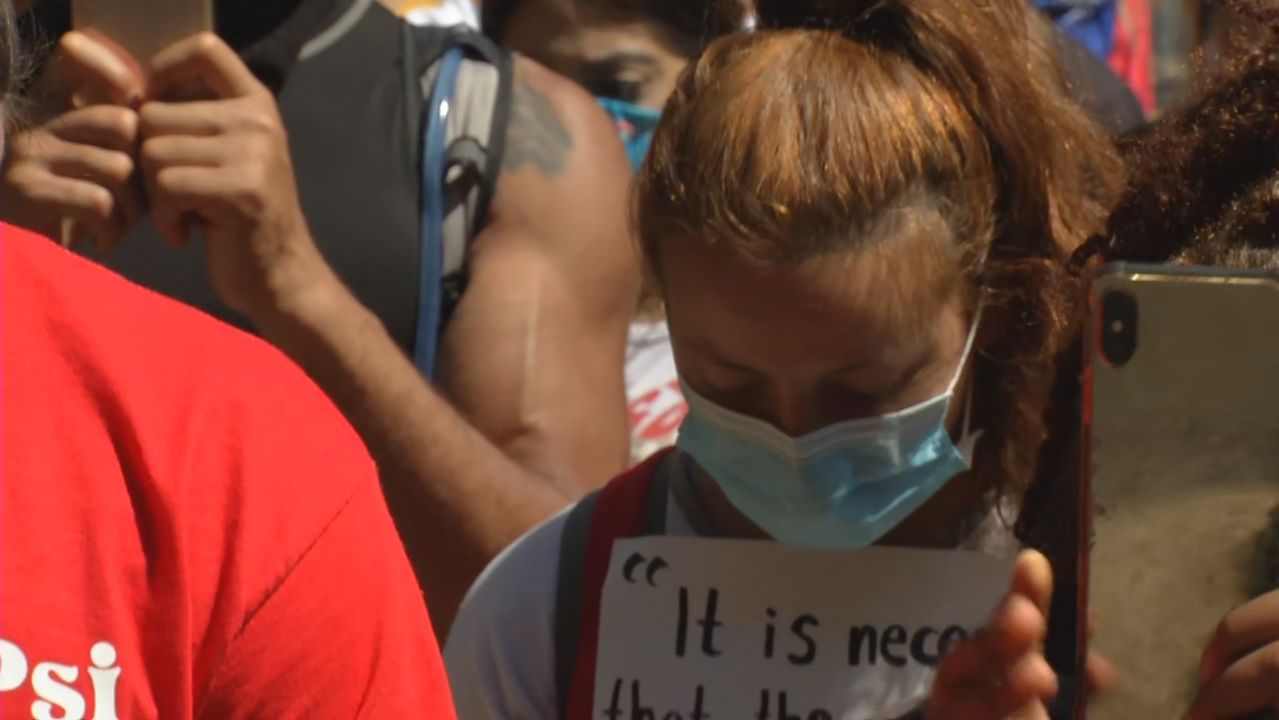 BLM healing ceremony moment of prayer 5-31-20